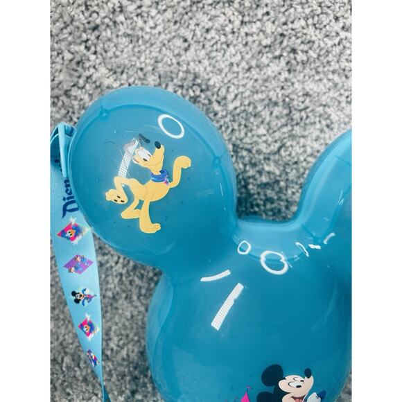 2025 Disneyland 70th Celebration Mickey Balloon Light Up Popcorn Bucket New - Picture 4 of 16